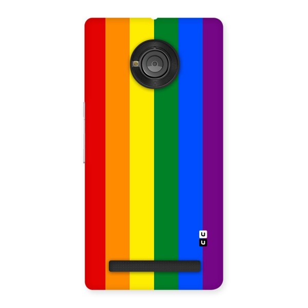 Pride Rainbow Stripes Back Case for Yu Yuphoria