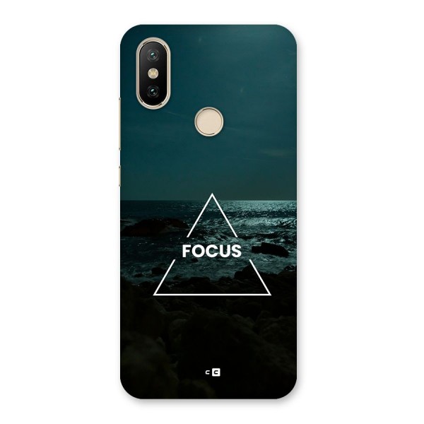 Prime Focus Back Case for Mi A2