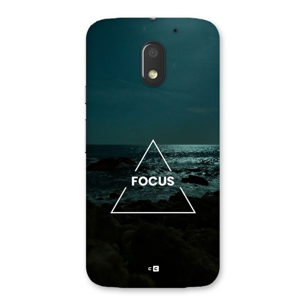 Prime Focus Back Case for Moto E3 Power