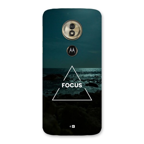 Prime Focus Back Case for Moto G6 Play