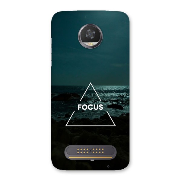 Prime Focus Back Case for Moto Z2 Play