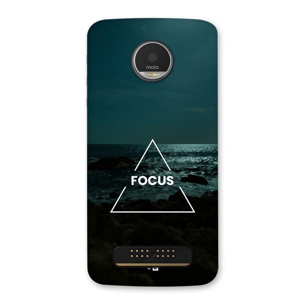 Prime Focus Back Case for Moto Z Play