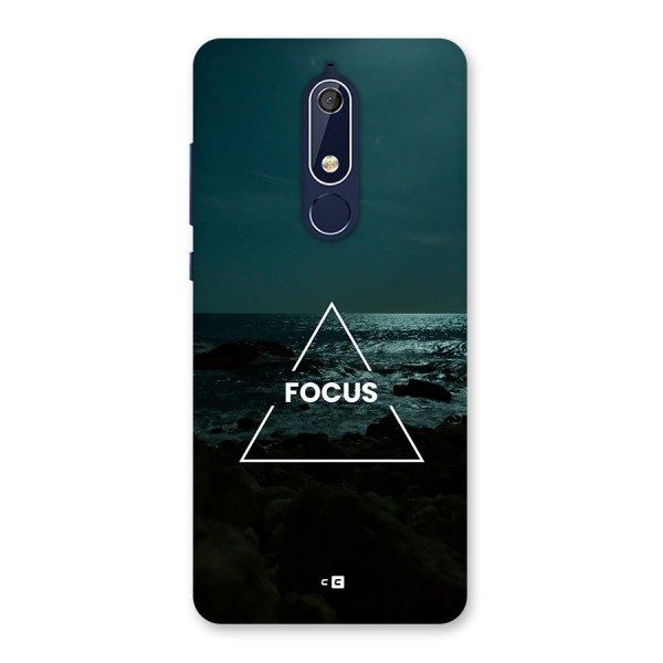 Prime Focus Back Case for Nokia 5.1