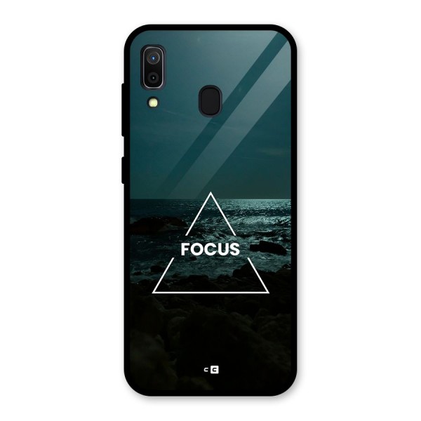 Prime Focus Glass Back Case for Galaxy A30