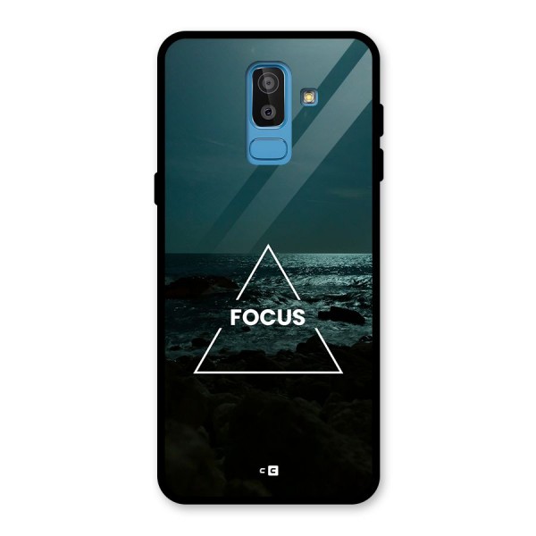 Prime Focus Glass Back Case for Galaxy J8