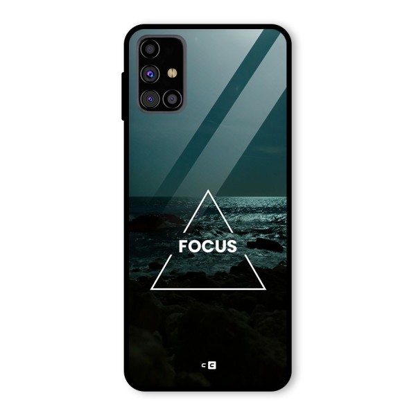 Prime Focus Glass Back Case for Galaxy M31s