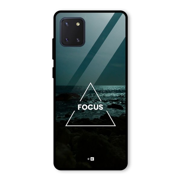 Prime Focus Glass Back Case for Galaxy Note 10 Lite