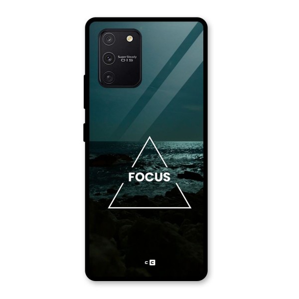 Prime Focus Glass Back Case for Galaxy S10 Lite