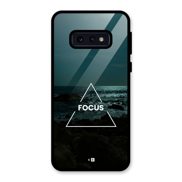 Prime Focus Glass Back Case for Galaxy S10e