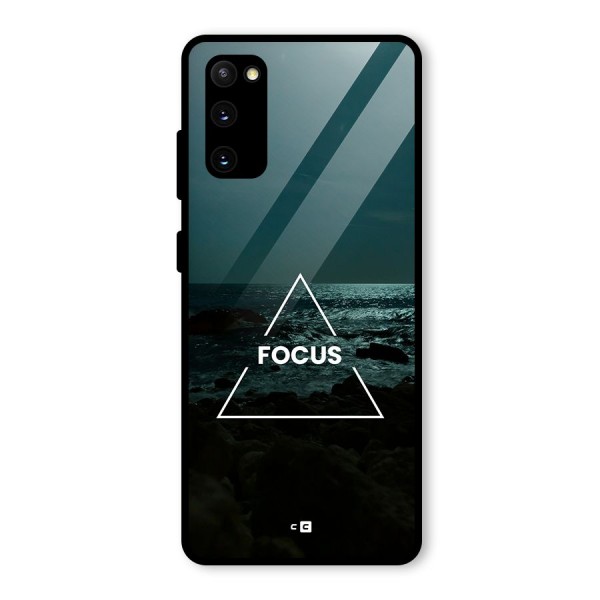 Prime Focus Glass Back Case for Galaxy S20 FE 5G