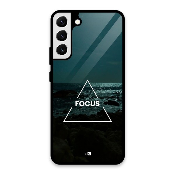 Prime Focus Glass Back Case for Galaxy S22 Plus 5G