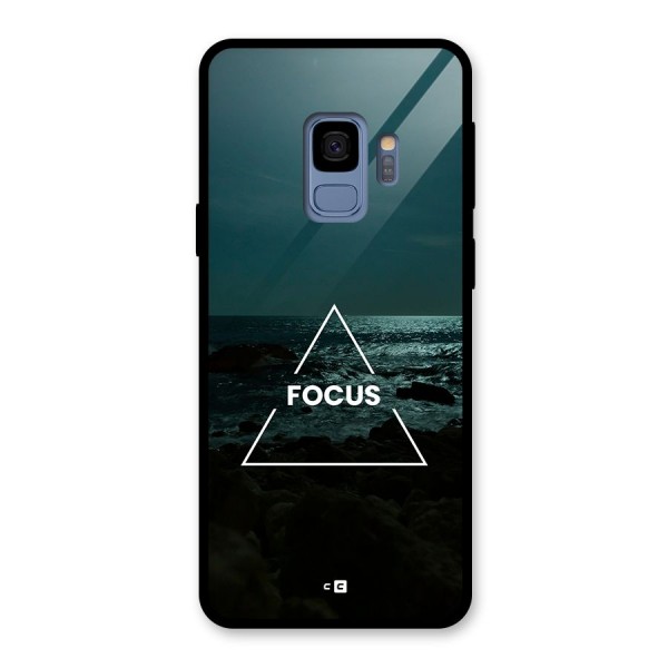 Prime Focus Glass Back Case for Galaxy S9