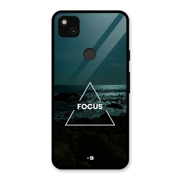 Prime Focus Glass Back Case for Google Pixel 4a