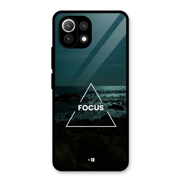 Prime Focus Glass Back Case for Mi 11 Lite