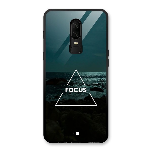 Prime Focus Glass Back Case for OnePlus 6