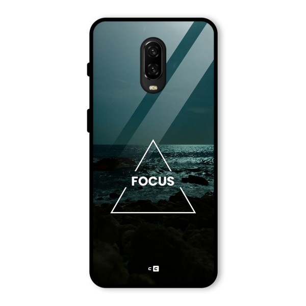 Prime Focus Glass Back Case for OnePlus 6T