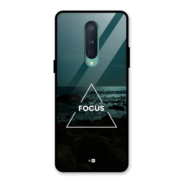 Prime Focus Glass Back Case for OnePlus 8