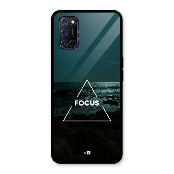 Prime Focus Glass Back Case for Oppo A52