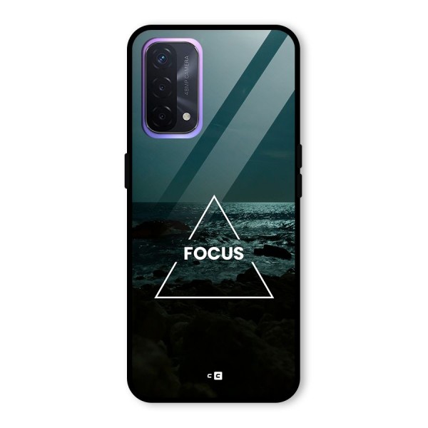 Prime Focus Glass Back Case for Oppo A74 5G