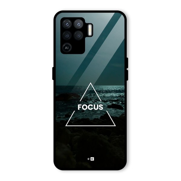 Prime Focus Glass Back Case for Oppo F19 Pro