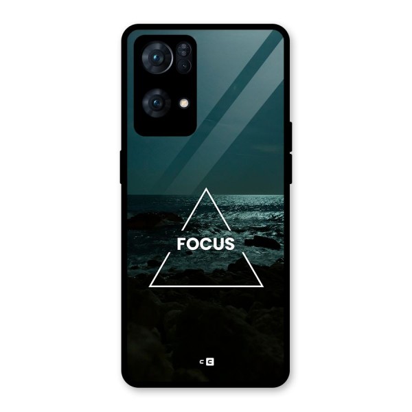 Prime Focus Glass Back Case for Oppo Reno7 Pro 5G