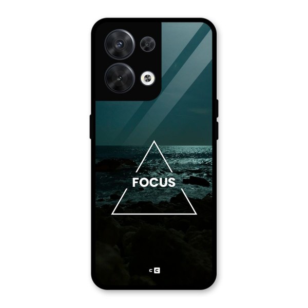 Prime Focus Glass Back Case for Oppo Reno8 5G