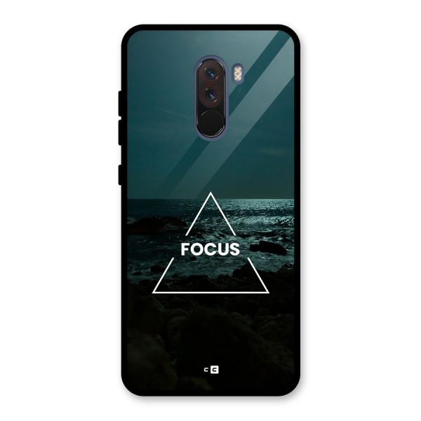 Prime Focus Glass Back Case for Poco F1