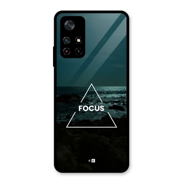 Prime Focus Glass Back Case for Poco M4 Pro 5G