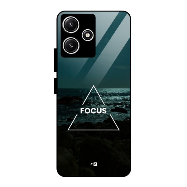 Prime Focus Glass Back Case for Poco M6 Pro