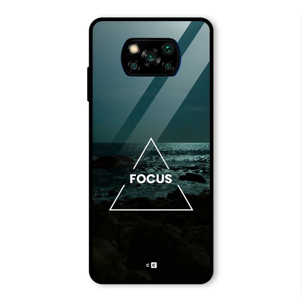 Prime Focus Glass Back Case for Poco X3 Pro