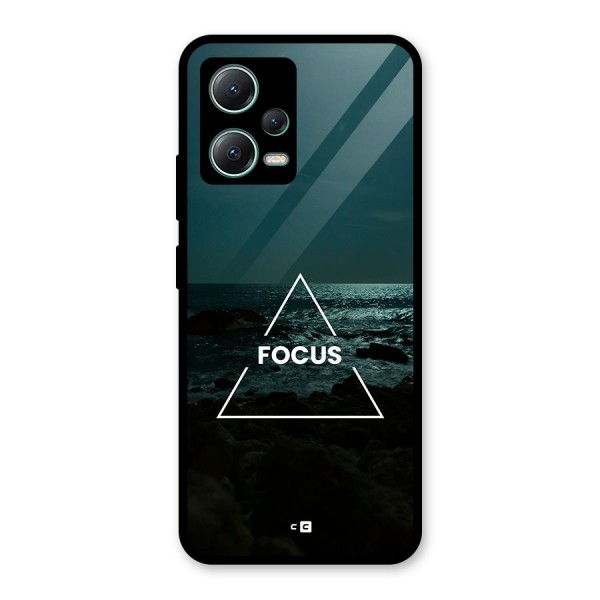 Prime Focus Glass Back Case for Poco X5