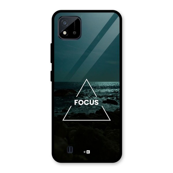 Prime Focus Glass Back Case for Realme C11 2021