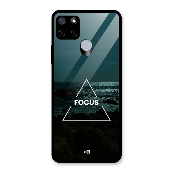 Prime Focus Glass Back Case for Realme C12