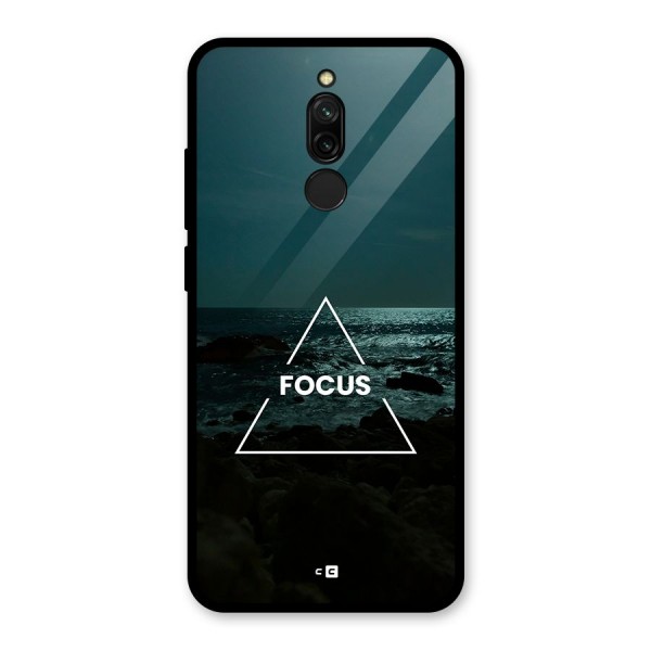 Prime Focus Glass Back Case for Redmi 8