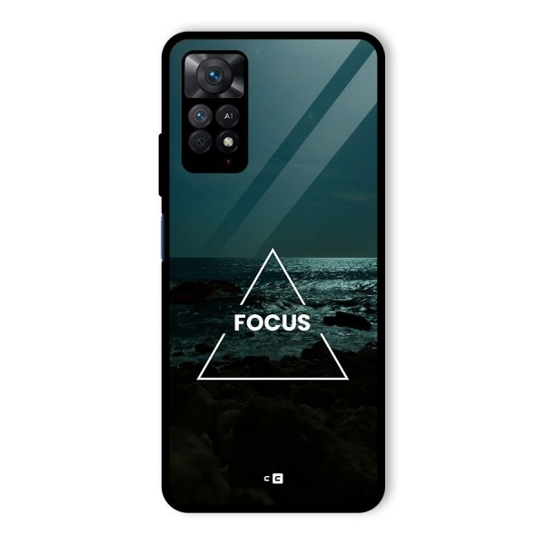 Prime Focus Glass Back Case for Redmi Note 11 Pro