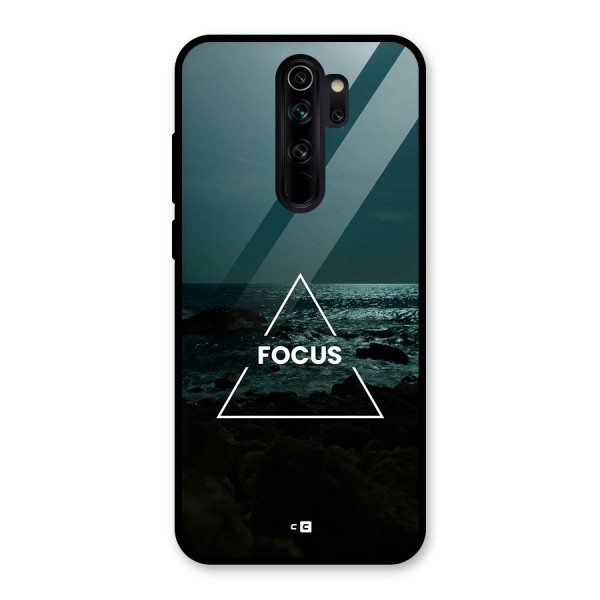 Prime Focus Glass Back Case for Redmi Note 8 Pro