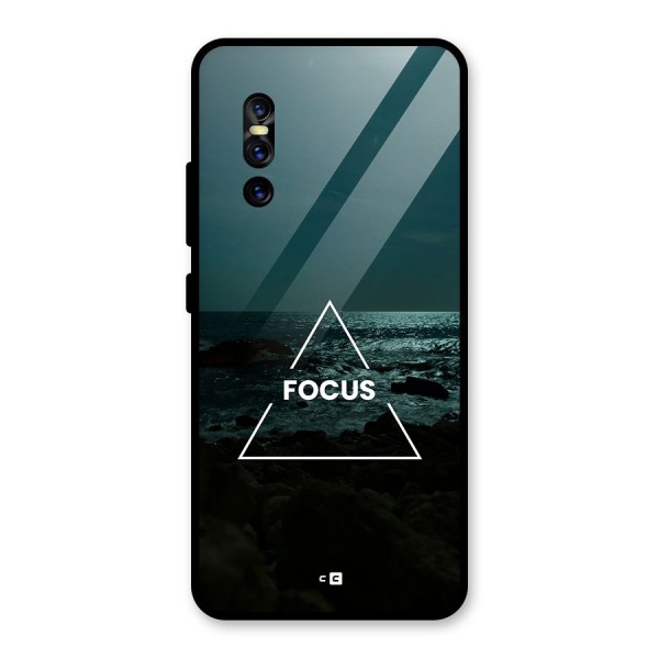 Prime Focus Glass Back Case for Vivo V15 Pro