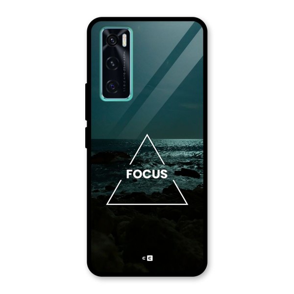 Prime Focus Glass Back Case for Vivo V20 SE