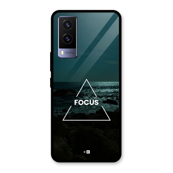 Prime Focus Glass Back Case for Vivo V21e 5G