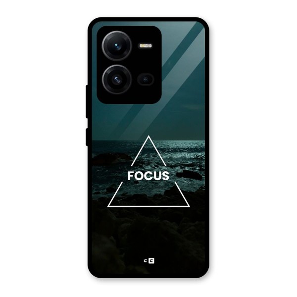 Prime Focus Glass Back Case for Vivo V25