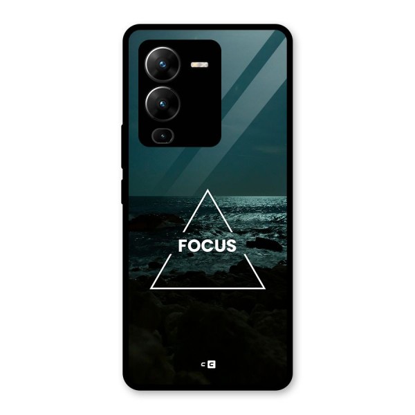 Prime Focus Glass Back Case for Vivo V25 Pro