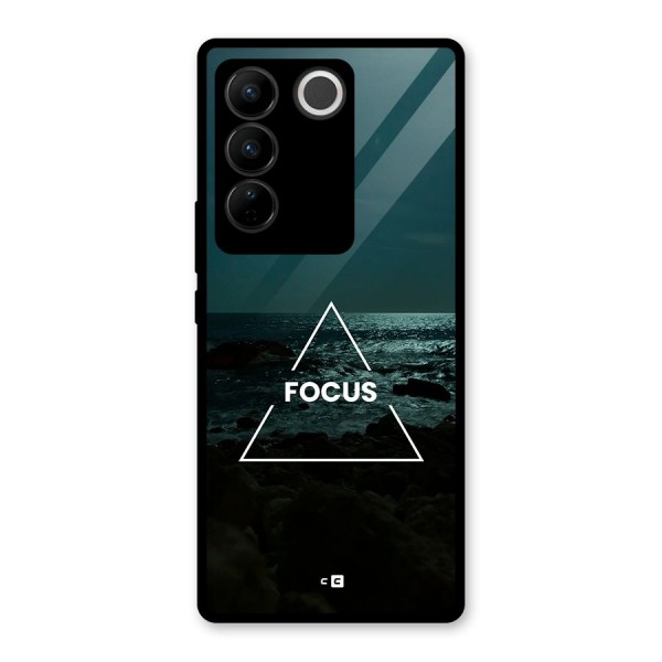 Prime Focus Glass Back Case for Vivo V27