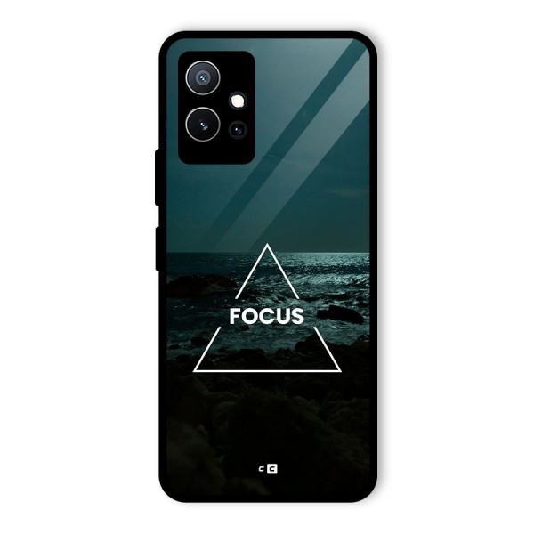 Prime Focus Glass Back Case for Vivo iQOO Z6