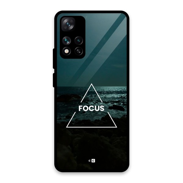 Prime Focus Glass Back Case for Xiaomi 11i 5G