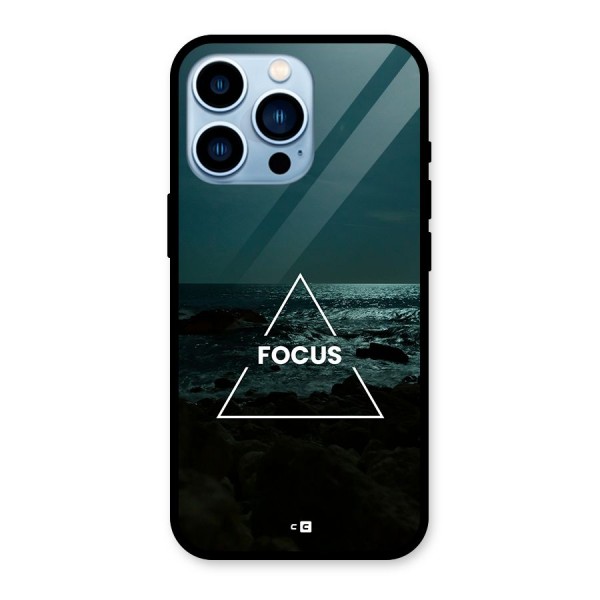 Prime Focus Glass Back Case for iPhone 13 Pro