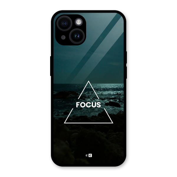 Prime Focus Glass Back Case for iPhone 14