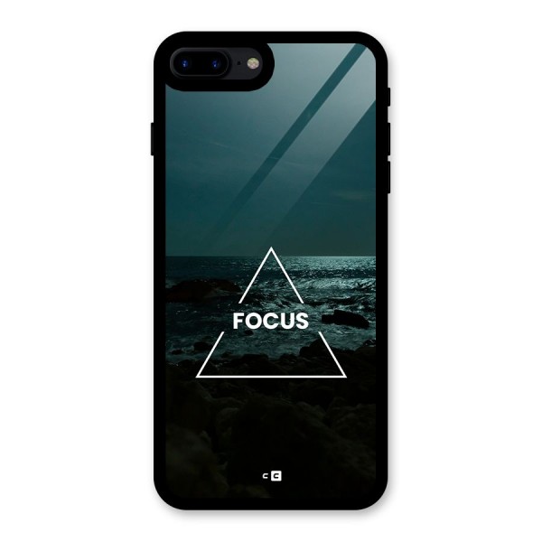 Prime Focus Glass Back Case for iPhone 7 Plus