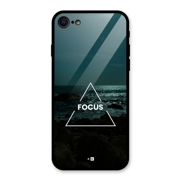 Prime Focus Glass Back Case for iPhone 8