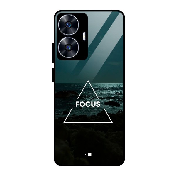 Prime Focus Glass Back Case for realme C55