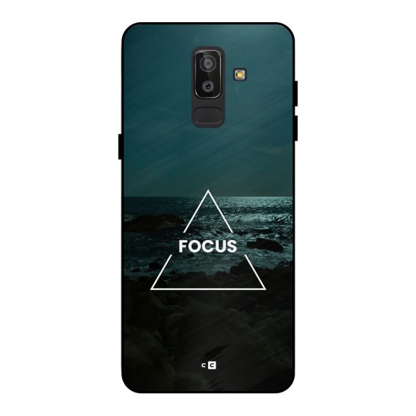 Prime Focus Metal Back Case for Galaxy J8